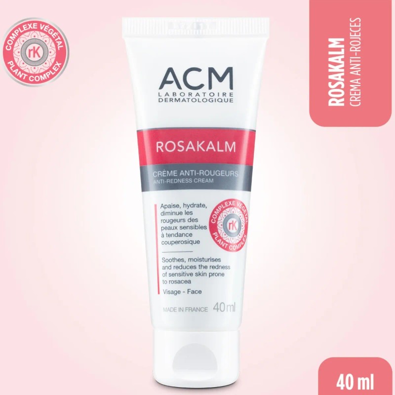 Crema Acm Rosakalm 40ml Rojeces Piel Sensible Rostro