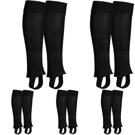 Derbystar Men's Football Socks, Boy, black, 32-36