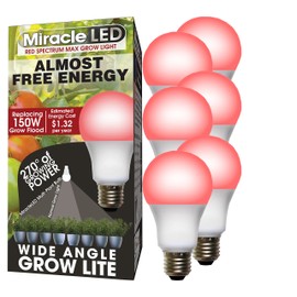 MiracleLED 604629 Wide Angle Grow Light, Red Spectrum