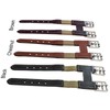 Majestic Ally Leather Girth Extender with Heavy-Duty Elastics, Durable, Flexible
