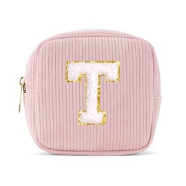 Pocmimut - Bolsa de maquillaje para mujeres y adolescentes, regalo de cumpleaños ideal para novia, profesora y madre, Mini-Rosa, Mini, T