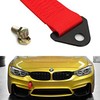 Motorsportandaccessories© NYLON RACING TOW STRAPS RED RECOVERY JDM DRIFT TRACK