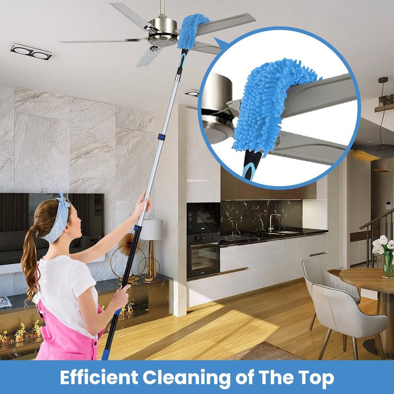 20ft High Ceiling Duster Kits with 5-12ft Heavy Duty Extension