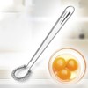 Silver Egg Beater Stainless Steel Mini Spring Coil Whisk Handheld