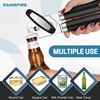 Rainspire Upgraded Can Opener Manual with Bottle Opener Smooth Edge