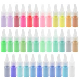 Attuslla Color Art Sand Kit, Sand Art Bottles, Colored Sand Bottles for Painting, Crafts, Wedding Decor, Decorations (35 Colors)