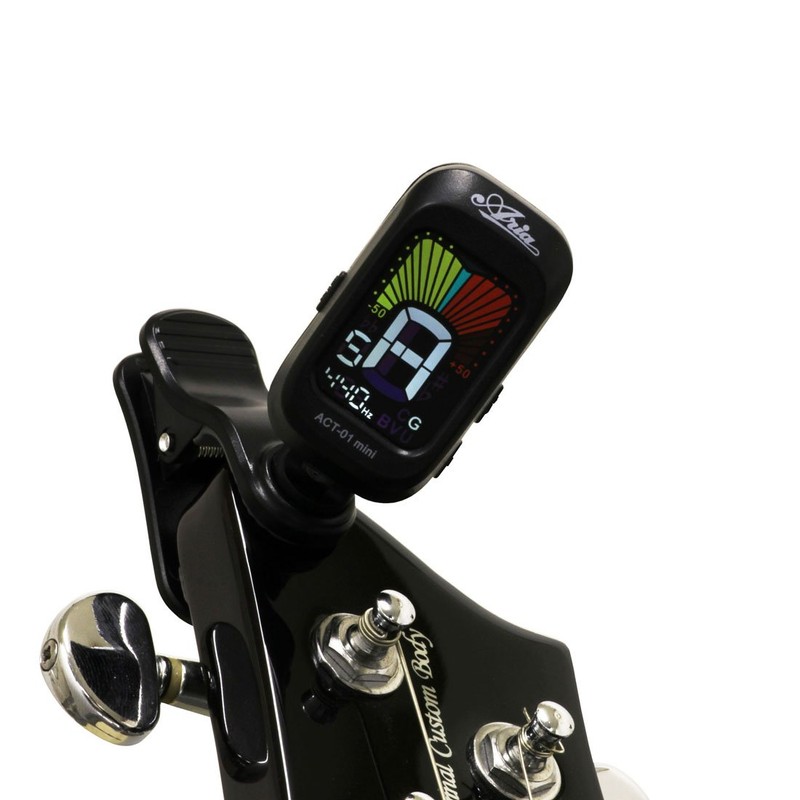Aria Aria Mini Clip On Tuner Color Meter, 5 Mode