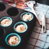 Nonstick Muffin and Cupcake Pan, 12 Cavity Carbon Steel Muffin