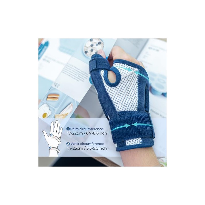 CURECARE Thumb Support, Reversible Thumb Splint Right & Left Hand