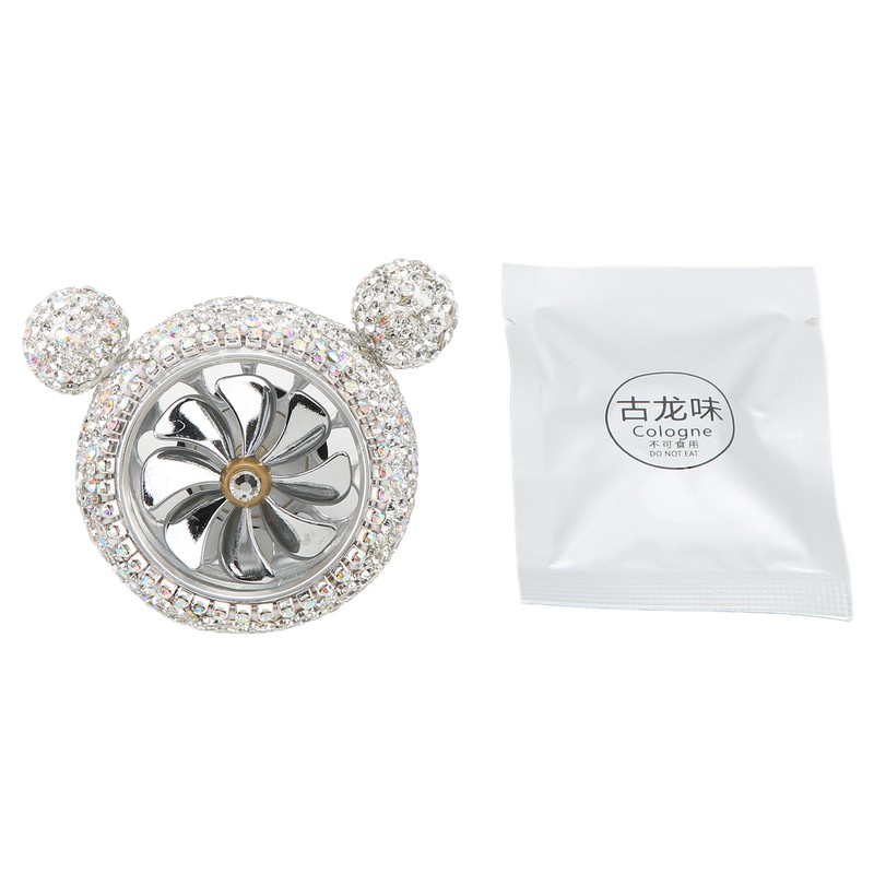 Car Air Vent Fragrance Decoration Sparkly Rhinestones Cute Shape Interior