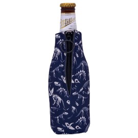 Dinosaur Bones Pattern Beer Bottle Coolie (1)
