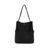 Jeelow Canvas Tote Handbag Shoulder Bucket Bag Purses For Men