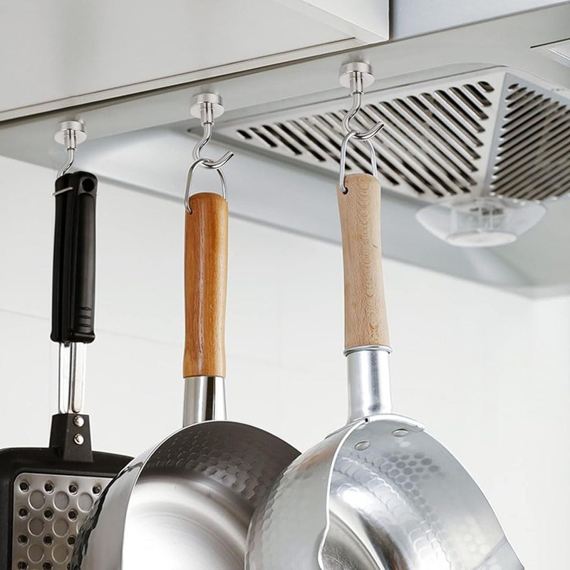 BANSHAN Extra Strong Magnet with Hook for Fridge,Heavy Duty Cruise