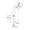 Grohe Tempesta 100, Shower and Shower System