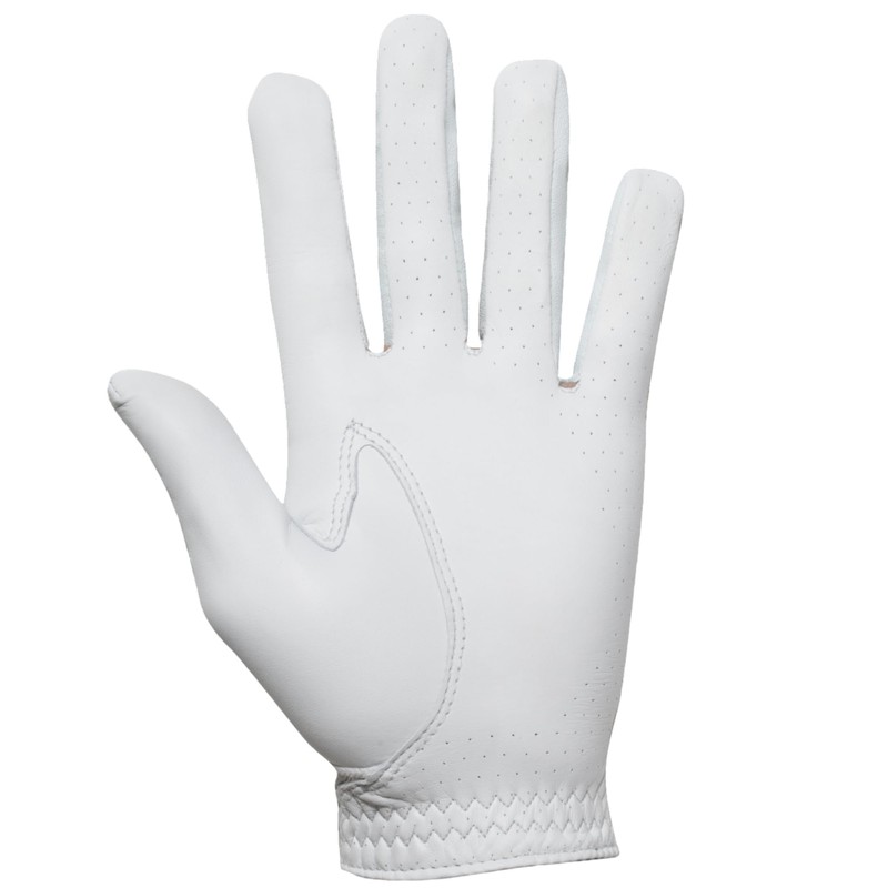 FootJoy Men's SciFLEX Golf Glove, White, Cadet Small, Worn on
