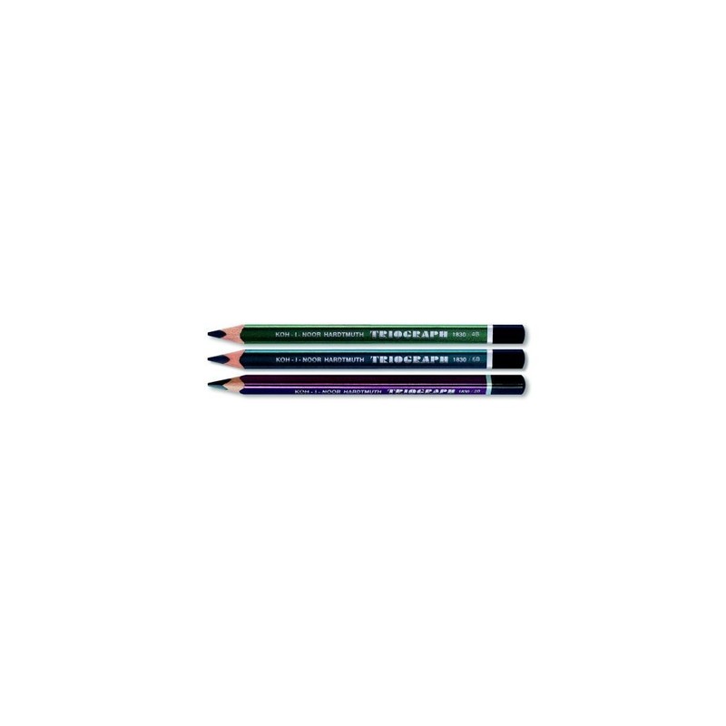 KOH-I-NOOR Jumbo Triangular Graphite Pencil (Pack of 3)