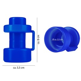 ONVAYA® Trampoline End Caps, Set of 8 Post Caps for the Net Poles of the Trampoline