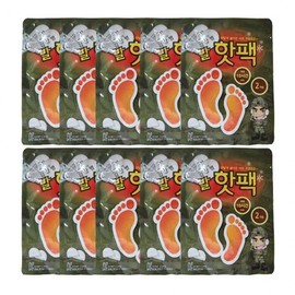 Sangbyeong Kim Foot Hot Pack 20g+20g (10 bundles) 2ea