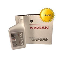 Nissan Genuine OEM Matic-D Transmission Fluid 999MP-AA100P (12 Quarts)