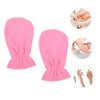 BIUDECO 1 Pair Exfoliating Gloves Moisturizing Cotton Spa Gloves for