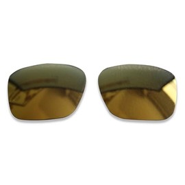 POLARLENS Polarised Replacement Lenses for Oakley Latch Square Sq - Compatible with Oakley Latch Square Sq Sunglasses (Bronze Gold)