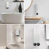 Liquid Soap Dispenser Wall Mount, 3 Chamber Bathroom Shower Pump