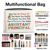 UPNEGE Makeup Bag Assistant Principle Retirement Gifts for Women, Assistant