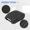 X AUTOHAUX Car Center Console Lid Armrest Seat Box Cover
