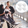 ORFOFE Baby Walker Replacement Wheels 4-Pack Universal Fit Smooth Rolling