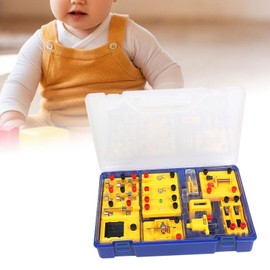 Colcolo Physics Science Lab Learning Circuit Kit, Educational Circuit Materials Set Stem Learning Experiment Box,