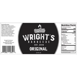 Wright's BBQ Sauce, Original, 16 oz., 2 pk. FREE SHIPPING