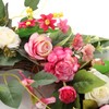 European Simulation Spring Wreath Artificial Flower Lintel Wreath Hanging Decoration