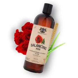 Gerrard Larriett: Balancing Aromatherapy Dog Shampoo Itchy Skin Relief and Conditioner - Natural Dog Shampoo with Aloe Vera, Rose, & Oatmeal Shampoo for Dogs - Pet Shampoo for Dogs, 16 oz