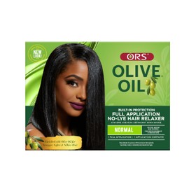 ORS Olive Oil Built-In Protection Full Application No-Lye Hair Relaxer Normal Strength (Pack of 1)