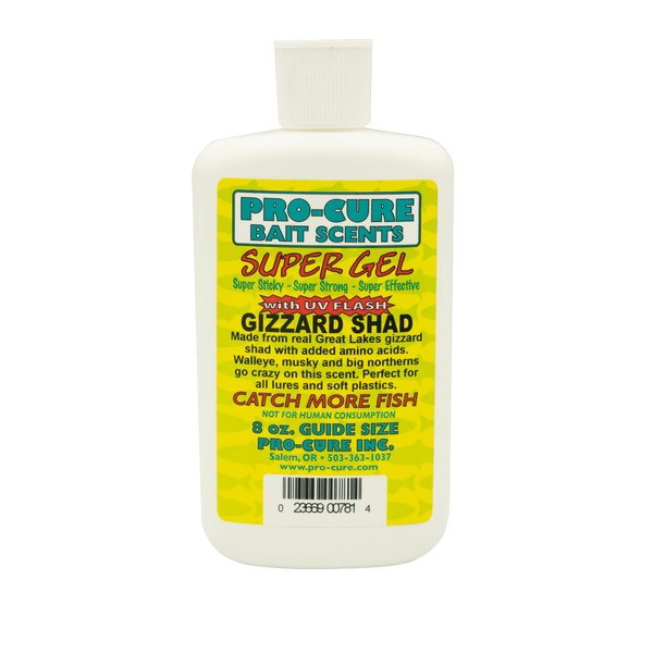 Pro-Cure Gizzard Shad Super Gel, 8 Ounce