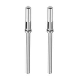 Mesee 2 Pieces Mandrel Bits for Small Nail Sanding Bands 3.1mm Mini Mandrel Nail Drill File Heads 2.35mm Shank Nails Mandrels Fit Electric Manicure Pedicures Tools