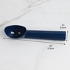 Plastic Ice Cream Scoops, Set of 2 (Navy Grey)