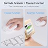THARO New Wireless Mouse Barcode Scanner, 2-in-1 Design 2D Handheld