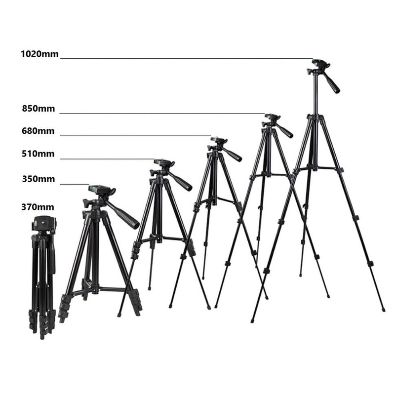 1.02M Lightweight Professional Tripod for GoPro / Insta360 / Osmo