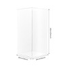 Beuioslyr 24" Clear Acrylic Display Stand, Acrylic Display Box For