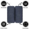 Tag Terry 100% Cotton Double Fitted Sheet | 1 Pack,