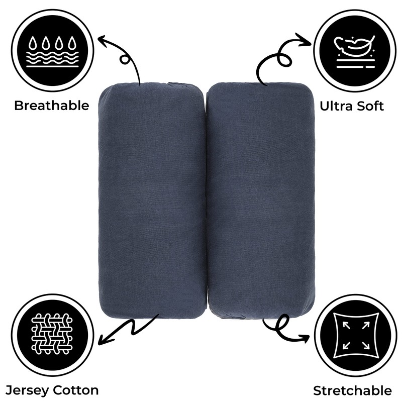 Tag Terry 100% Cotton Double Fitted Sheet | 1 Pack,