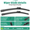 24" 17" 13" Windshield Wiper Blades Replacement for GMC Terrain