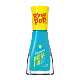 Sally Hansen Insta-Dri®, Ring Pop Party Blues, Quick Dry, Long Lasting, Streak-Free Shine, Blue Nail Polish