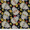 Day of The Dead Sugar Skulls Anti-Pill Premium No-Sew Throw