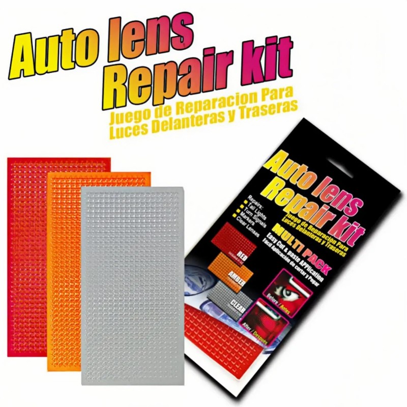 AUTO Lens Repair Kit Quick Fix Cr ked Broken Tail