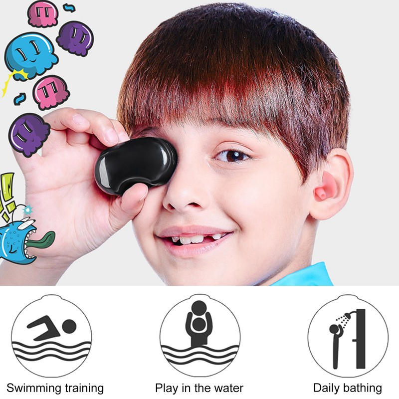 TOSWIM 1 Pair Swimming Ear Plugs for Kids Waterproof Reusable