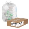 Ultrasac 42 Gallon 3 MIL Thick Heavy Duty Clear Trash