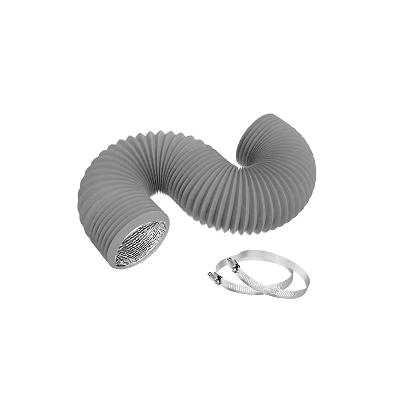 TEAIERXY 4 Inch 25ft Dryer Vent Hose,Flexible Insulated Air Ducting,Vent