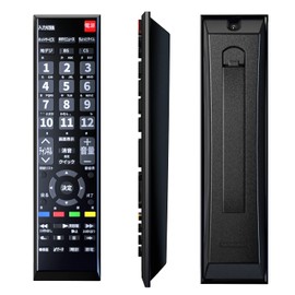 TOSHIBA NIYAMA TV Remote Control for Regza [Set] Toshiba Models Compatible with Regza LCD TVs General Purpose Replacement Lightweight Bold Button
